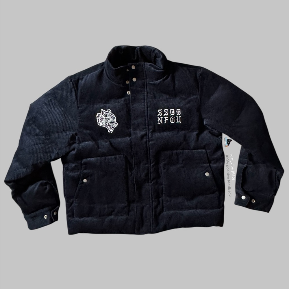 Darc Sport SSDD Eli Corduroy Puffer Zip Up Jacket Men’s Size XL NWT SOLD OUT